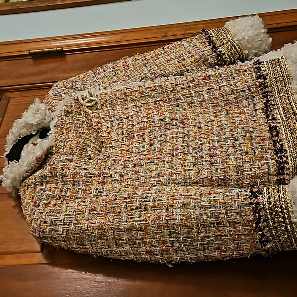 Tweed handmade jacket - - Picture 12 of 15